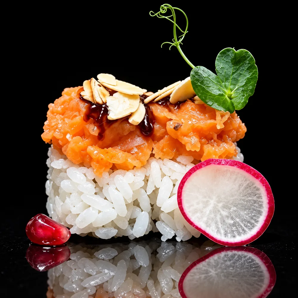 Uramaki Mandorle (4pz) — Tenki Japanese Dining
