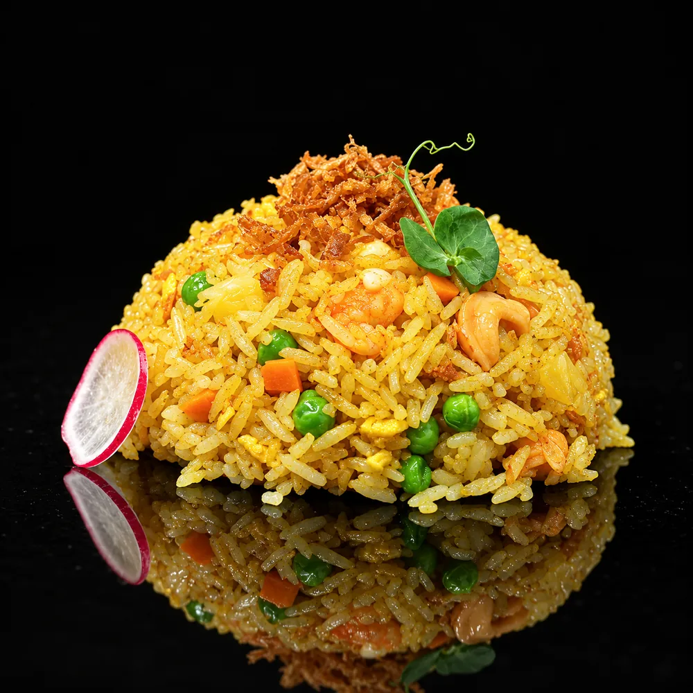Riso Ananas e Gamberi al Curry — Tenki Japanese Dining