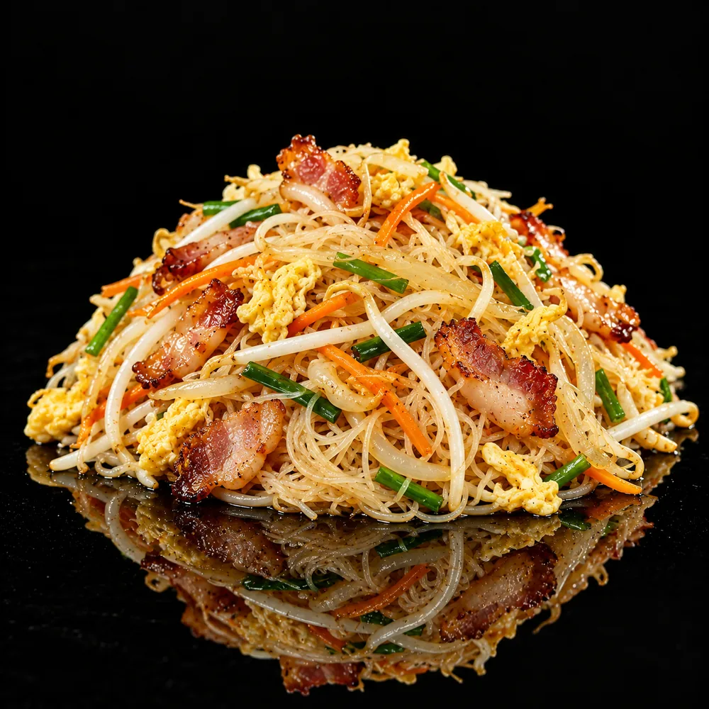 Spaghetti di Riso alla Pancetta — Tenki Japanese Dining